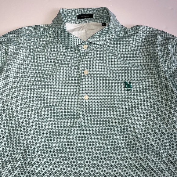 turtleson Other - Turtleson Performance Golf Polo Shirt Mens XL mini geometric print